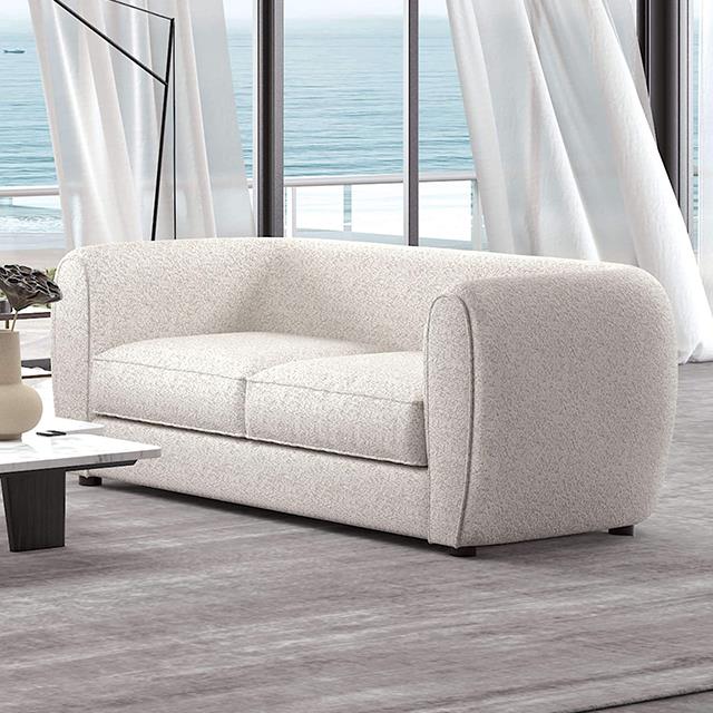 Furniture of America Verdal FM61001WH-LV Loveseat IMAGE 1